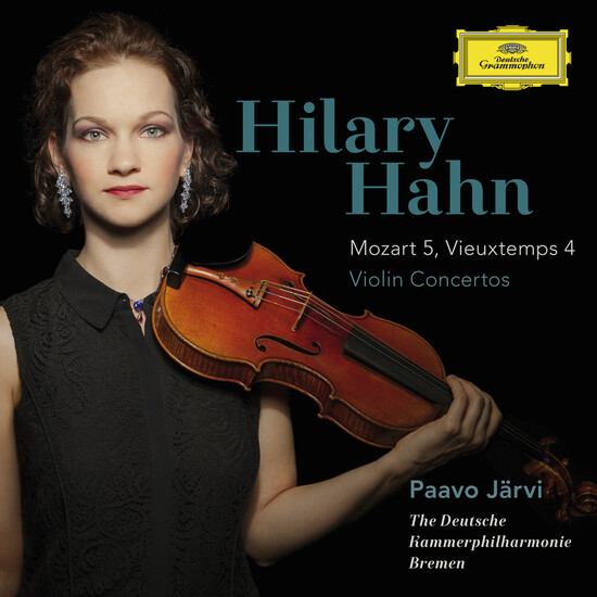 Hilary Hahn – Violin Concertos : Mozart 5 & Vieuxtemps 4 (2015) [FLAC 24bit／96kHz]