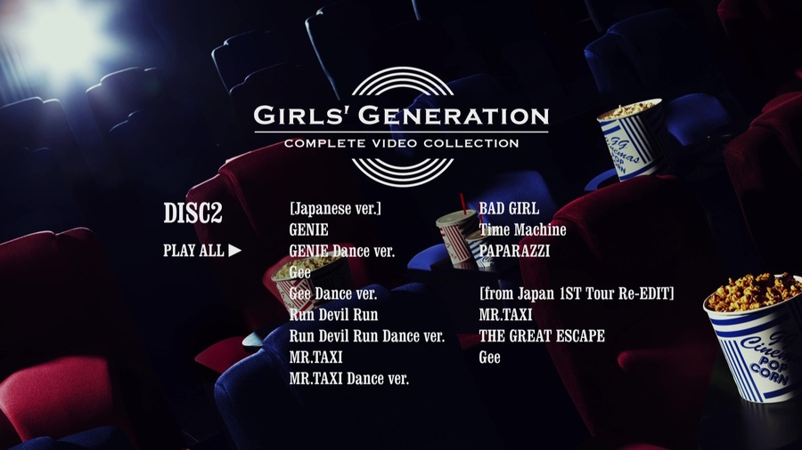 Girls′ Generation 少女时代 – Complete Video Collection 全MV集 (3BD) 蓝光原盘1080P [BDMV 45.1G]Blu-ray、蓝光演唱会、韩国演唱会2