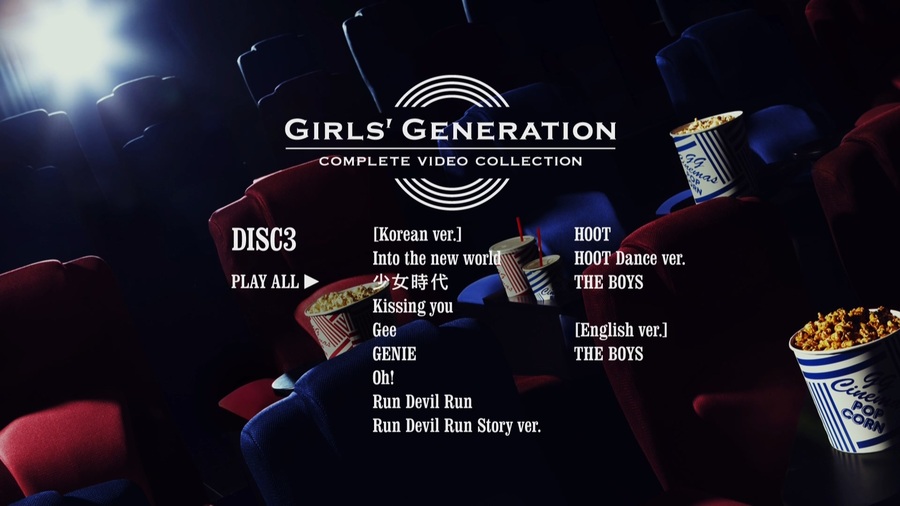Girls′ Generation 少女时代 – Complete Video Collection 全MV集 (3BD) 蓝光原盘1080P [BDMV 45.1G]Blu-ray、蓝光演唱会、韩国演唱会4