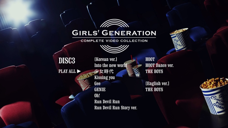 Girls′ Generation 少女时代– Complete Video Collection 全MV集(3BD