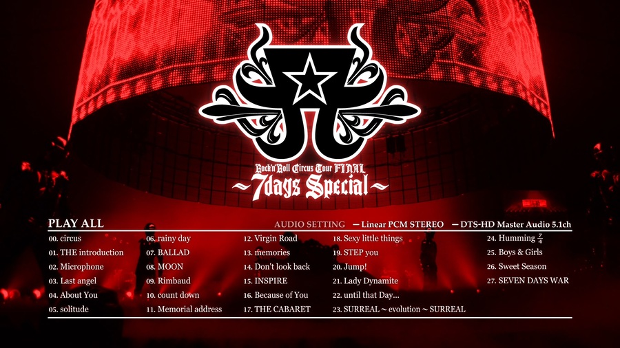 滨崎步 (Ayumi Hamasaki 浜崎あゆみ) – Rock′n′Rol Circus Tour Final 7days Special (2010) 1080P蓝光原盘 [BDMV 43.4G]Blu-ray、日本演唱会、蓝光演唱会2