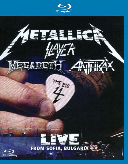 Metallica, Slayer, Megadeth, Anthrax 激流四巨头 – The Big 4 Live (2011) (2BD) 1080P蓝光原盘 [BDMV 88.1G]