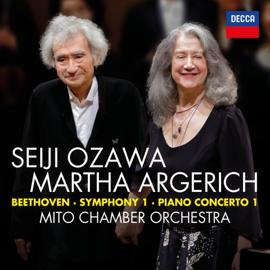 小泽征尔与阿格里奇 Seiji Ozawa & Martha Argerich – Beethoven : Symphony No. 1 & Piano Concerto No. 1 (2018) [prestomusic] [FLAC 24bit／96kHz]