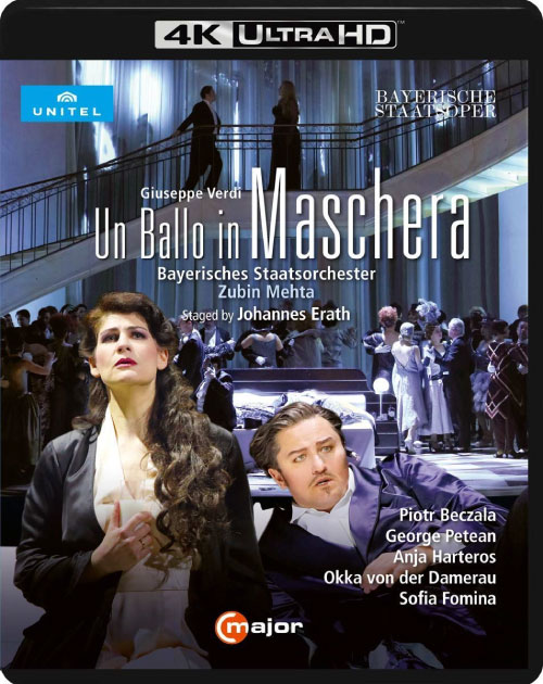威尔第歌剧 : 假面舞会 Giuseppe Verdi : Un Ballo in Maschera (Zubin Mehta, Johannes Erath) (2016) 4K蓝光原盘 [2160P BDMV 36.8G]