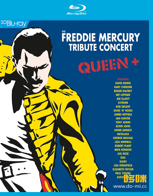 Queen+ The Freddie Mercury Tribute Concert 皇后主唱佛莱迪致敬演唱会 (2013) 1080P蓝光原盘 [BDMV 45.1G]
