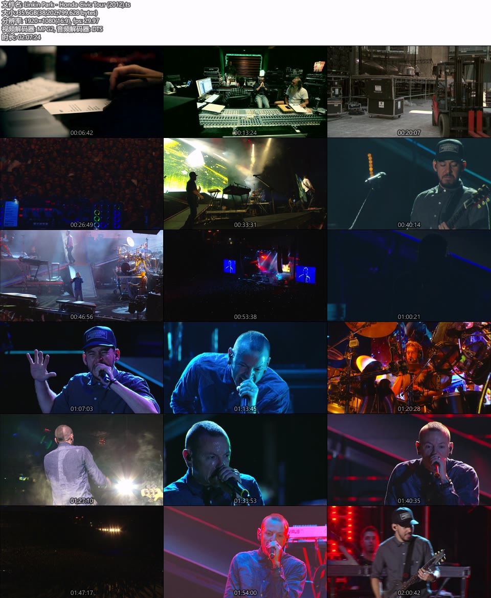 Linkin Park 林肯公园 – Honda Civic Tour 本田中心巡演 (2012) 1080P HDTV [TS 35.5G]HDTV欧美、HDTV演唱会14
