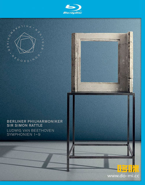 西蒙拉特与柏林爱乐 贝多芬交响曲全集 Simon Rattle & Berliner Philharmoniker – Beethoven Symphonies 1-9 (2016) 1080P蓝光原盘 [2BD BDMV 87.6G]