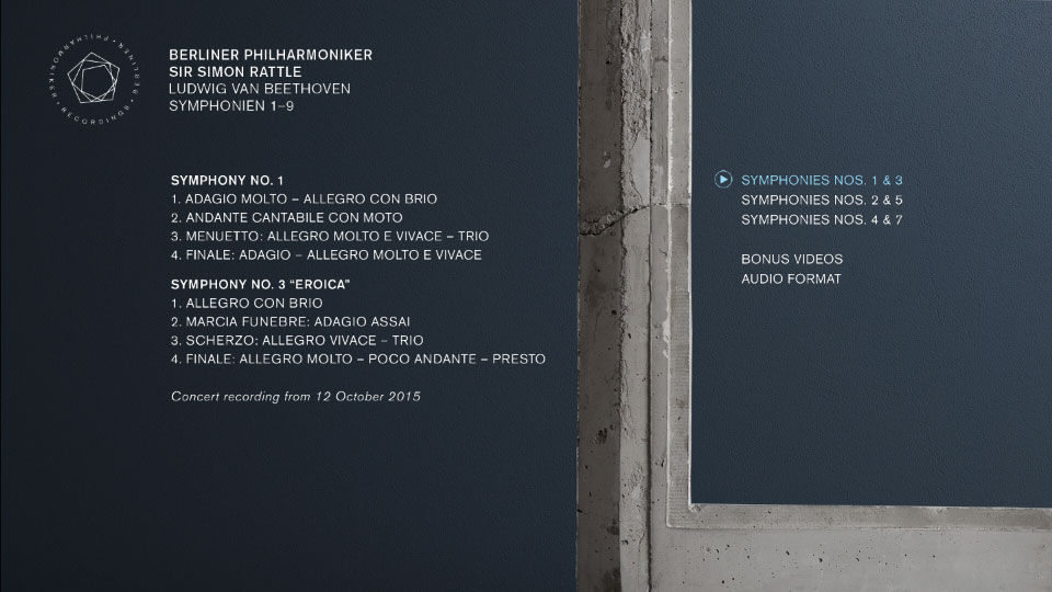 西蒙拉特与柏林爱乐 贝多芬交响曲全集 Simon Rattle & Berliner Philharmoniker – Beethoven Symphonies 1-9 (2016) 1080P蓝光原盘 [2BD BDMV 87.6G]Blu-ray、古典音乐会、蓝光演唱会14