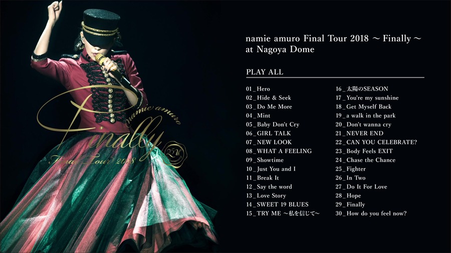 安室奈美惠namie amuro – Final Tour 2018 ~Finally