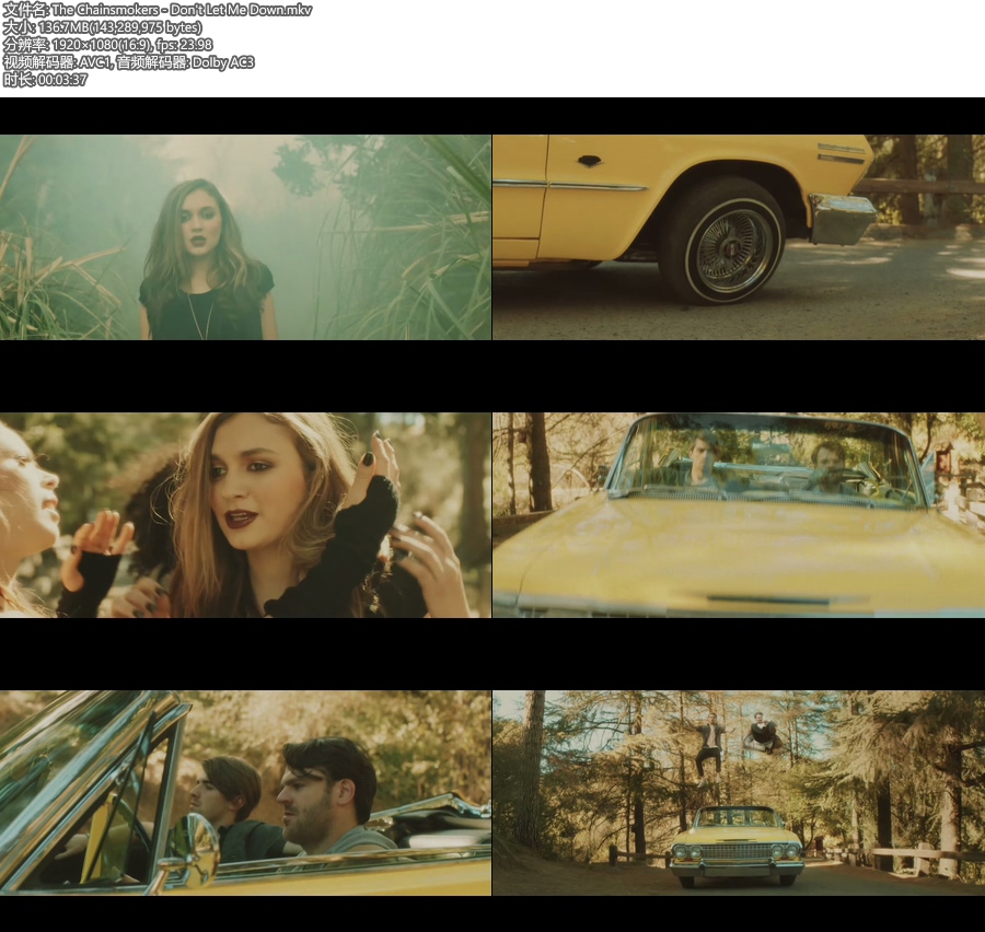 The Chainsmokers 烟鬼 – Don’t Let Me Down (官方MV) [1080P 136M]WEB、欧美MV、高清MV2