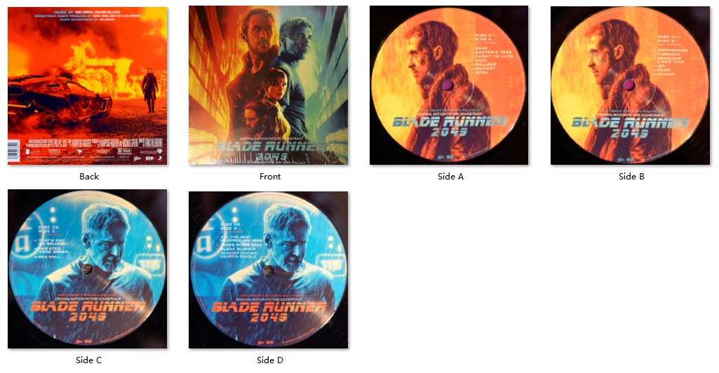 Hans Zimmer & Benjamin Wallfisch – Blade Runner 2049 (2017) [黑胶] [FLAC 24bit／192kHz]Vinyl、电影原声、高解析音频2