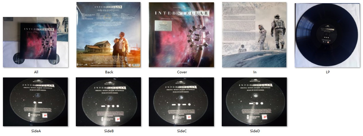 Hans Zimmer – Interstellar (2014) [黑胶] [FLAC 24bit／96kHz]Vinyl、电影原声、高解析音频2
