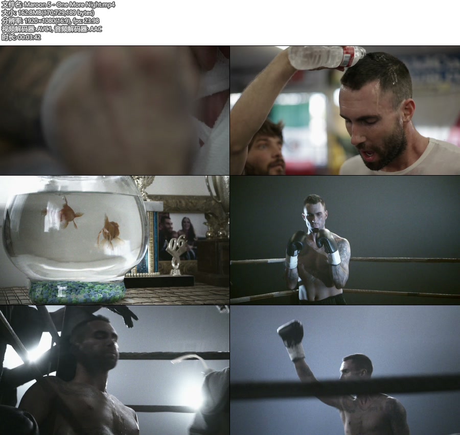 Maroon 5 – One More Night (官方MV) [1080P 163M]WEB、欧美MV、高清MV2