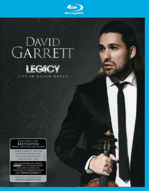 David Garrett 大卫·葛瑞特 – Legacy : Live in Baden-Baden (2012) 1080P蓝光原盘 [BDMV 40.1G]