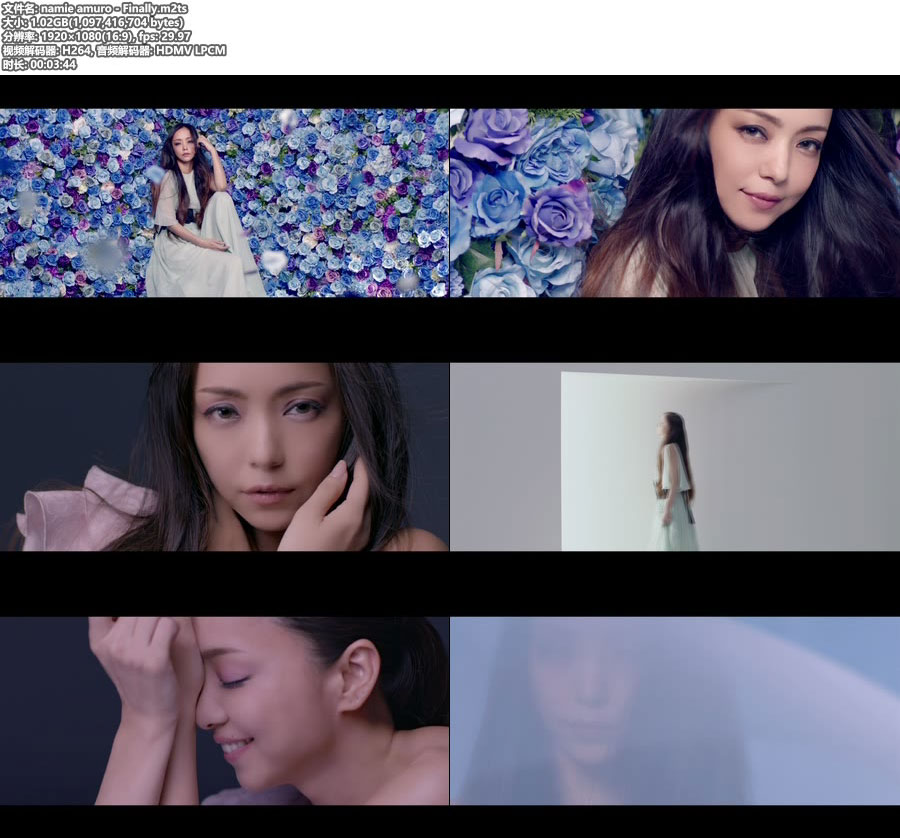 [BR] 安室奈美惠 namie amuro – Finally (官方MV) [1080P 1.02G]Master、日本MV、高清MV2