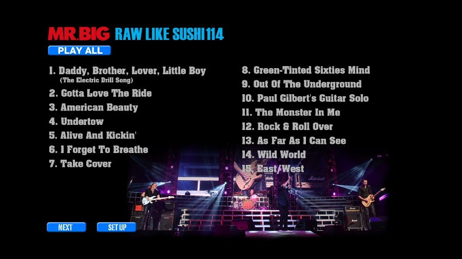 Mr.Big 大先生乐队 – Raw Like Sushi 114 : Live at Budokan 日本武道馆演唱会 (2014) 1080P蓝光原盘 [BDMV 42.3G]Blu-ray、Blu-ray、摇滚演唱会、欧美演唱会、蓝光演唱会4
