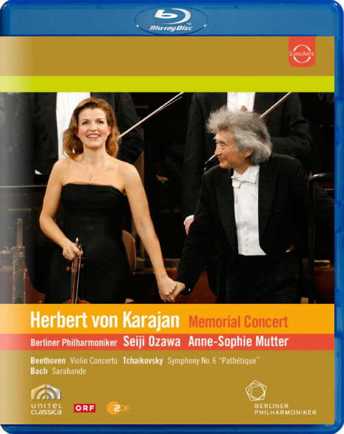 卡拉扬纪念音乐会 Karajan Memorial Concert (Seiji Ozawa & Anne-Sophie Mutter) 1080P蓝光原盘 [BDMV 22.9G]