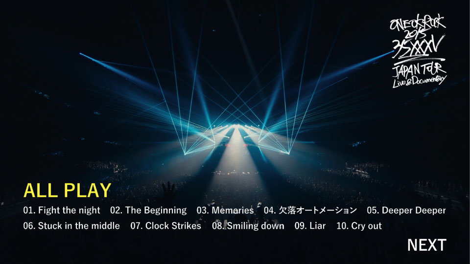 ONE OK ROCK – ONE OK ROCK 2015 35xxxv JAPAN TOUR LIVE & DOCUMENTARY (2016) 1080P蓝光原盘 [2BD BDISO 50.8G]Blu-ray、Blu-ray、摇滚演唱会、日本演唱会、蓝光演唱会16