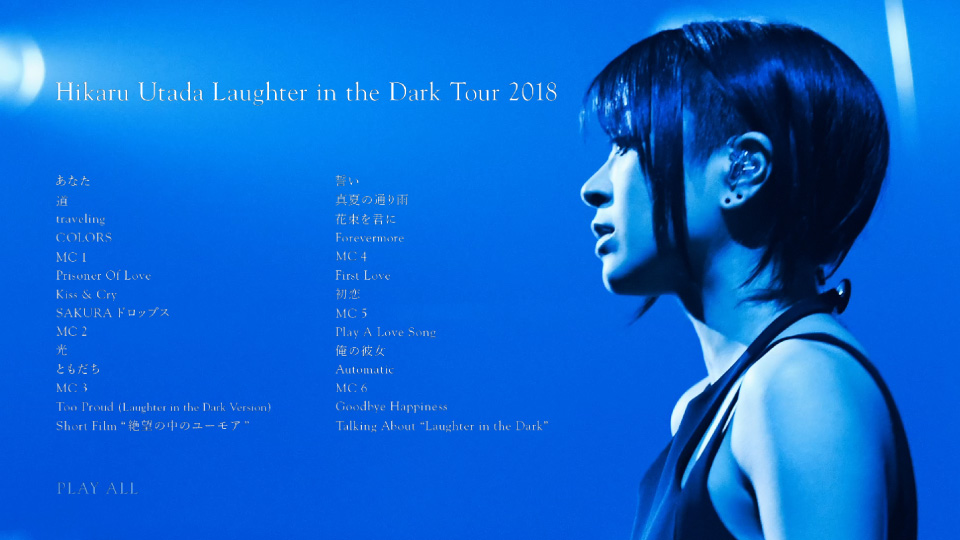 邦楽 Laughter in the Dark Tour 2018 HIKARU UTADA LIVE CHRONICLES Laughter in the Dark Tour 2018