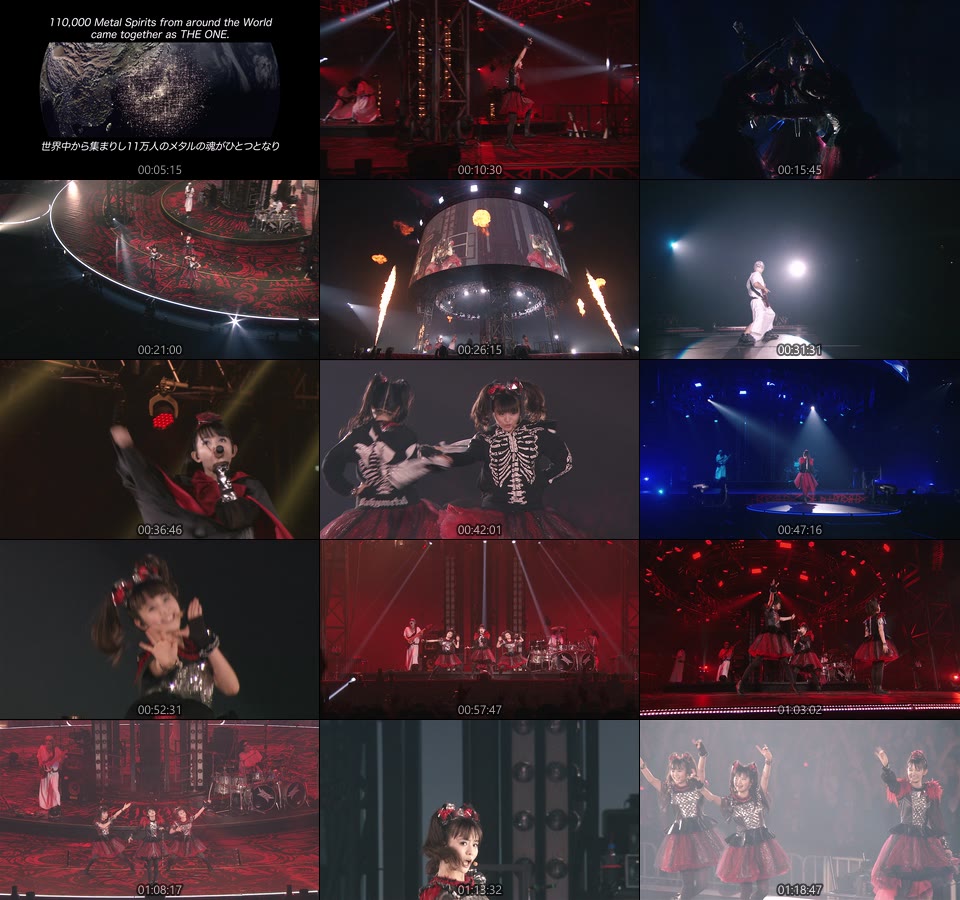 BABYMETAL – LIVE AT TOKYO DOME -Red Night & Black Night- (2017) 1080P蓝光原盘 [2BD BDMV 49.6G]Blu-ray、Blu-ray、摇滚演唱会、日本演唱会、蓝光演唱会14