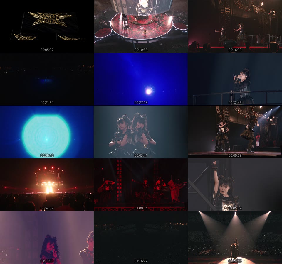 BABYMETAL – LIVE AT TOKYO DOME -Red Night & Black Night- (2017) 1080P蓝光原盘 [2BD BDMV 49.6G]Blu-ray、Blu-ray、摇滚演唱会、日本演唱会、蓝光演唱会18