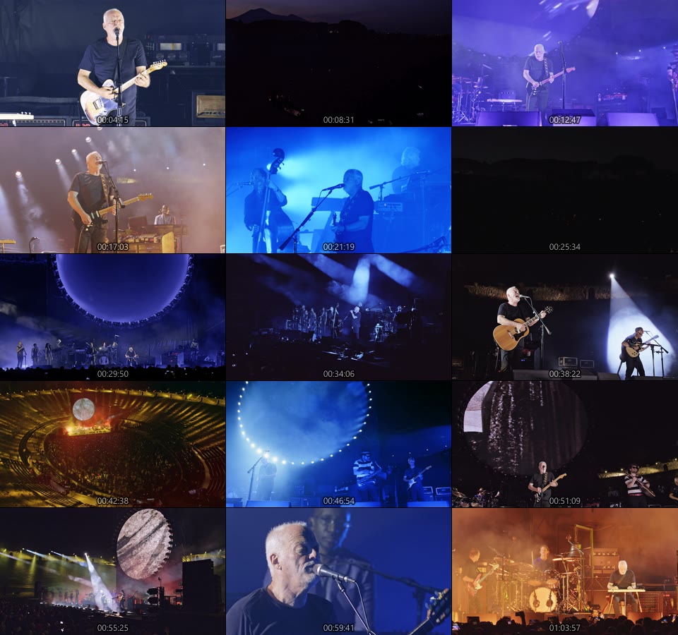 David Gilmour 大卫·吉尔摩 (ex Pink Floyd) – Live At Pompeii 庞贝古城演唱会 (2017) 1080P蓝光原盘 [2BD BDMV 77.5G]Blu-ray、Blu-ray、摇滚演唱会、欧美演唱会、蓝光演唱会16