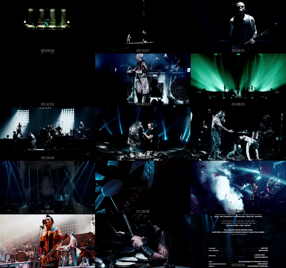 Rammstein 德国战车乐队 – Paris 巴黎演唱会 (2017) 1080P蓝光原盘 [BDMV 43.7G]Blu-ray、Blu-ray、摇滚演唱会、欧美演唱会、蓝光演唱会14