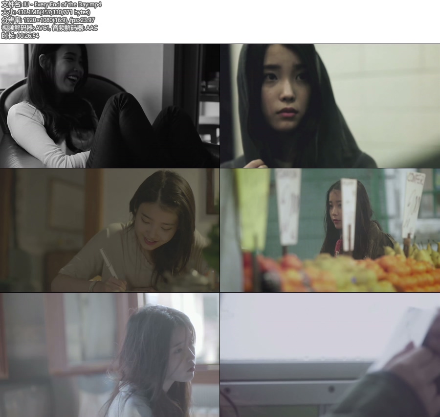 IU – Every End of the Day (官方MV) [1080P 436M]WEB、韩国MV、高清MV2