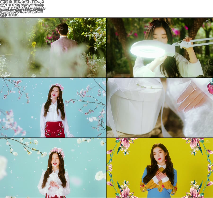 Red Velvet – Would U (官方MV) [Master] [1080P 883M]Master、韩国MV、高清MV2