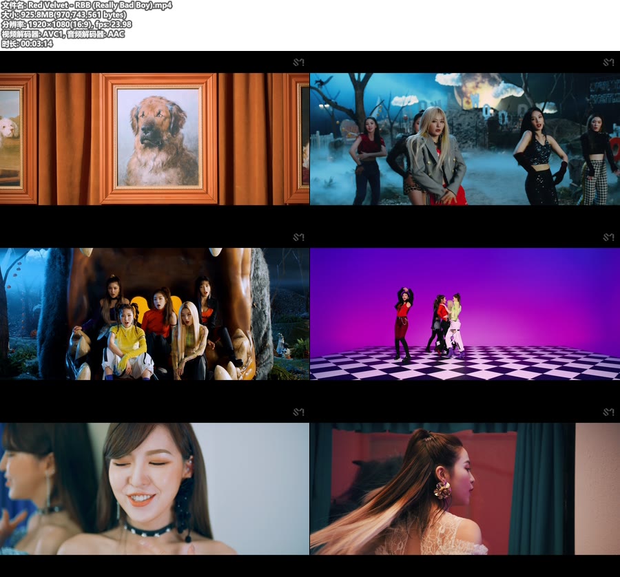 Red Velvet – RBB (Really Bad Boy) (官方MV) [Master] [1080P 925M]Master、韩国MV、高清MV2