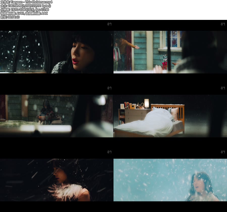 太妍 Taeyeon – This Christmas (官方MV) [Master] [1080P 1.01G]Master、韩国MV、高清MV2