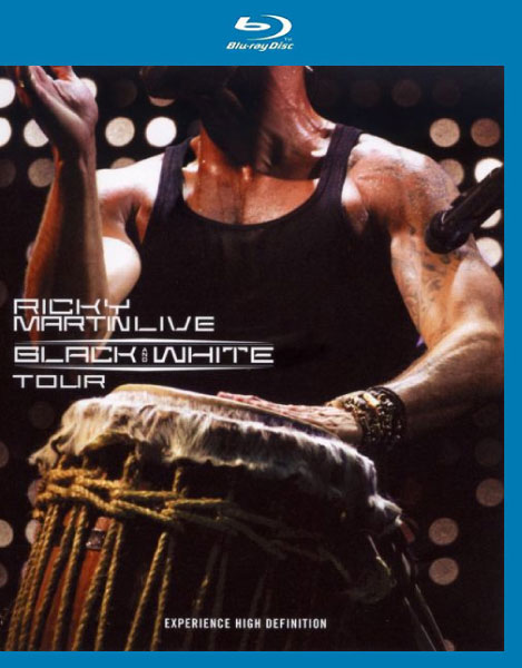 Ricky Martin 瑞奇·马丁 – Live : Black And White Tour 黑与白巡回演唱会 (2008) 1080P蓝光原盘 [BDMV 29.4G]Blu-ray、欧美演唱会、蓝光演唱会