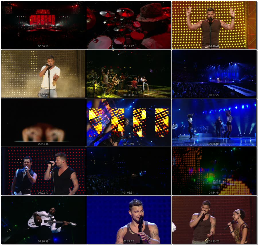 Ricky Martin 瑞奇·马丁 – Live : Black And White Tour 黑与白巡回演唱会 (2008) 1080P蓝光原盘 [BDMV 29.4G]Blu-ray、欧美演唱会、蓝光演唱会6