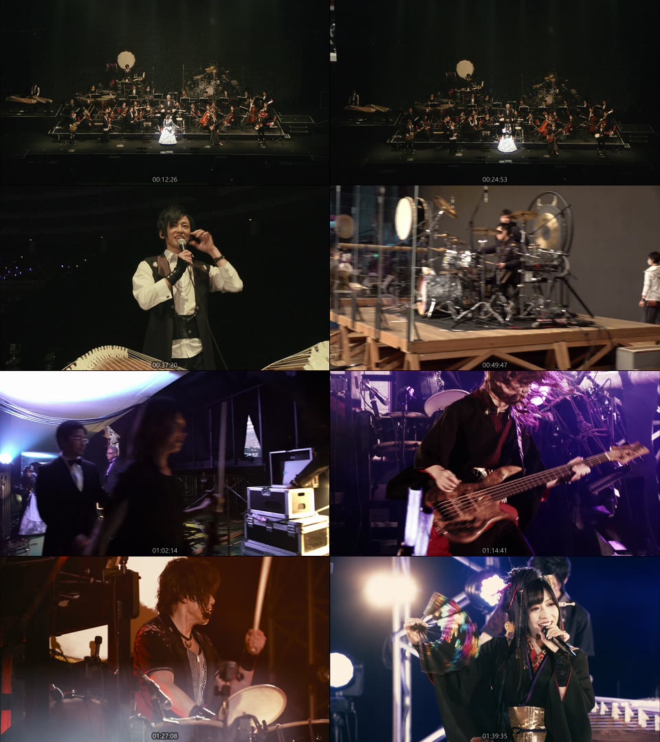 和楽器バンド (和乐器乐队, Wagakki Band) – オトノエ [LIVE 映像盤] (Premium Symphonic Night 大阪城) (2018) 1080P蓝光原盘 [BDISO 31.2G]Blu-ray、日本演唱会、蓝光演唱会10