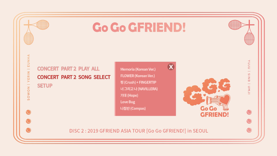 GFRIEND – 2019 GFRIEND ASIA TOUR : GO GO GFRIEND! in SEOUL 亚洲