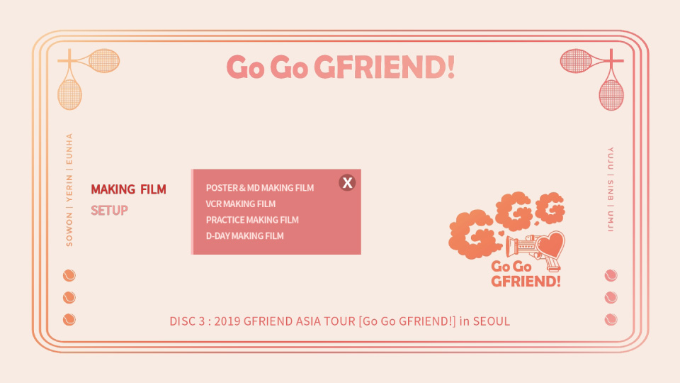 GFRIEND – 2019 GFRIEND ASIA TOUR : GO GO GFRIEND! in SEOUL 亚洲