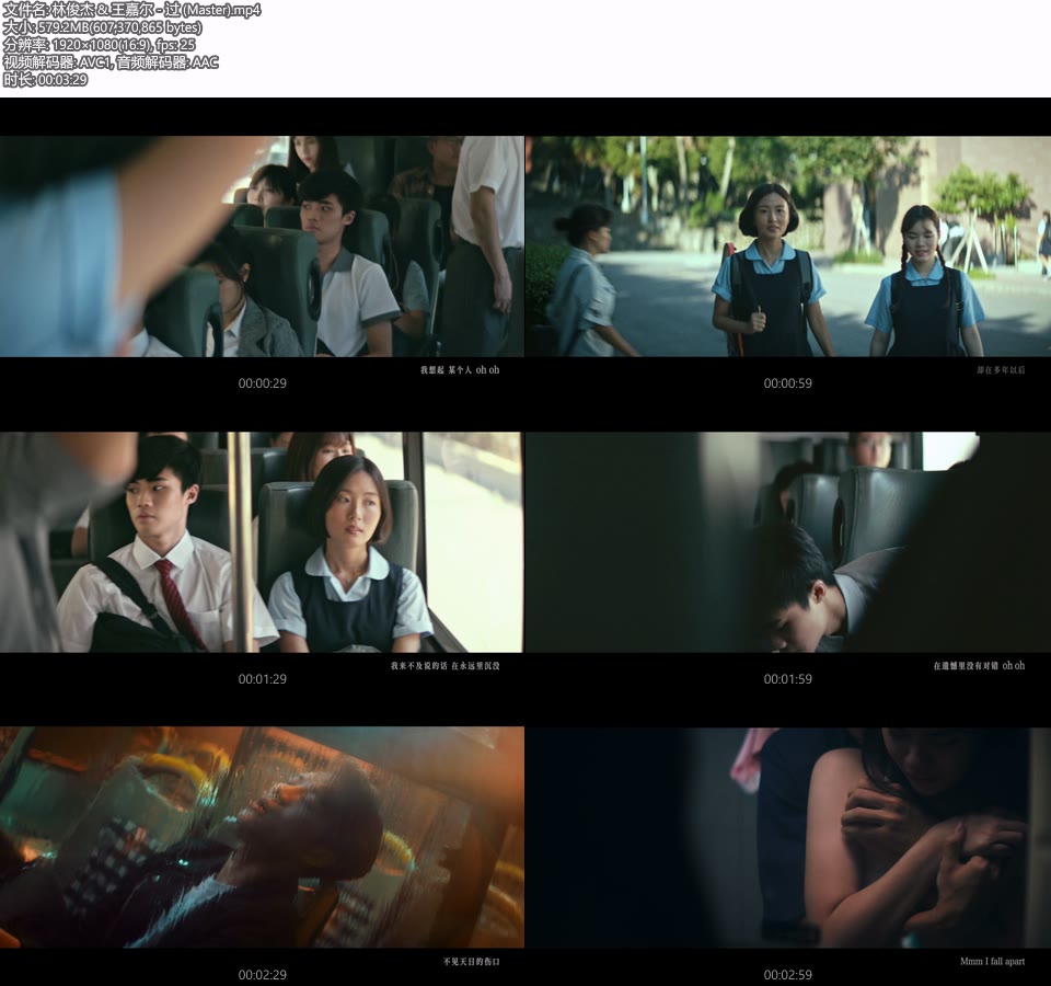 林俊杰 & 王嘉尔 – 过 (官方MV) [Master] [1080P 579M]Master、华语MV、高清MV2