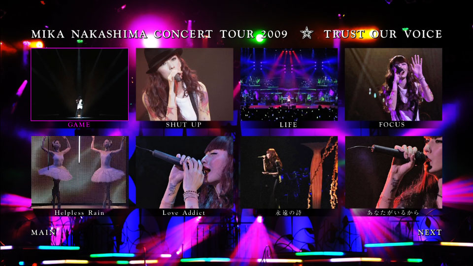中島美嘉– MIKA NAKASHIMA CONCERT TOUR 2009 TRUST OUR VOICE