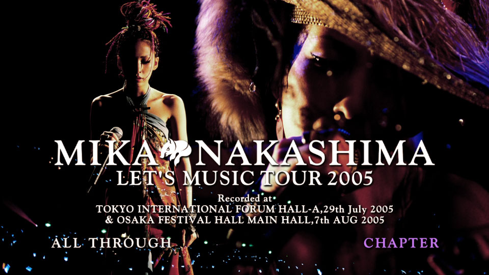Amazon.com: MIKA NAKASHIMA LET'S MUSIC TOUR 2005 [Blu-ray