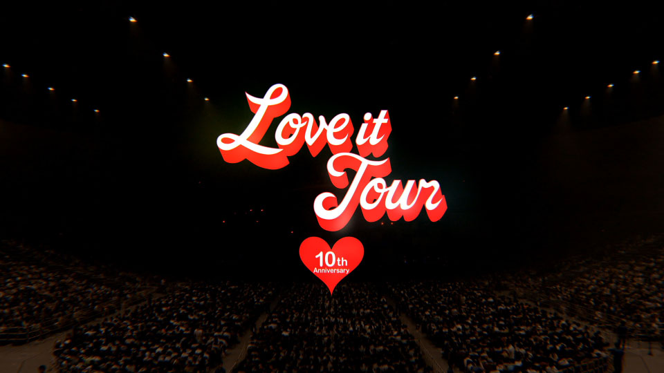 西野カナ　LOVE it Tour～10th Anniversary～初回ＤＶＤ Nishino Kana LOVE it Tour 10th Anniversary First Limited