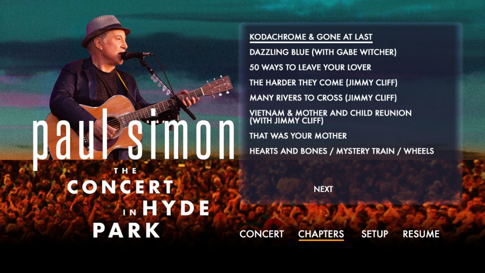 Paul Simon 保罗·西蒙 – The Concert in Hyde Park 海德公园演唱会 (2017) 1080P蓝光原盘 [BDMV 36.3G]Blu-ray、欧美演唱会、蓝光演唱会12