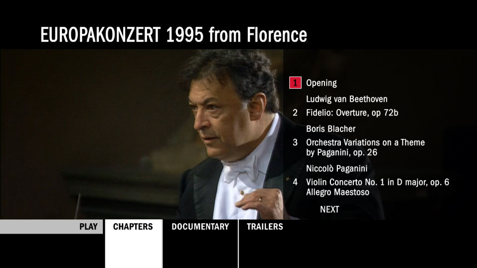 欧洲音乐会 Europakonzert 1995 from Florence (Zubin Mehta, Sarah Chang, Berliner Philharmoniker) 1080P蓝光原盘 [BDMV 21.3G]Blu-ray、古典音乐会、蓝光演唱会12