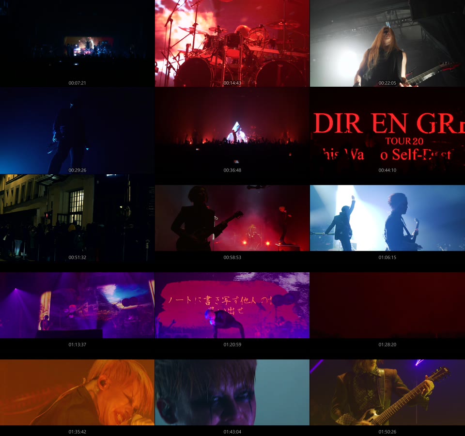 DIR EN GREY 灰色银币 – 落ちた事のある空 (2020) 1080P蓝光原盘 [BDMV 21.6G]Blu-ray、Blu-ray、摇滚演唱会、日本演唱会、蓝光演唱会10