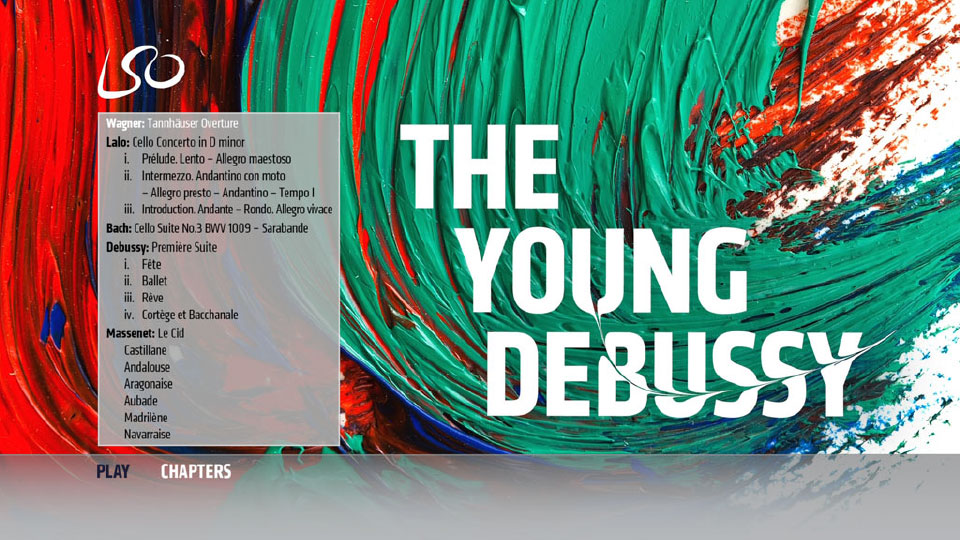 年轻的德彪西 London Symphony Orchestra – The Young Debussy (2018) 1080P蓝光原盘 [BDMV 20.6G]Blu-ray、古典音乐会、蓝光演唱会2