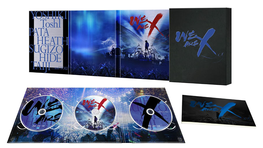 X JAPAN – WE ARE X 音乐纪录片 [Blu-ray3枚組] (2017) 1080P蓝光原盘 [3BD BDISO 59.7G]Blu-ray、Blu-ray、摇滚演唱会、日本演唱会、蓝光演唱会2