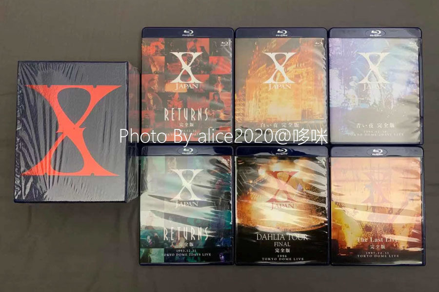 X JAPAN – X JAPAN Blu-ray Box 伝説のライブが (2013) 1080P蓝光原盘 [6BD BDISO 211.5G]Blu-ray、Blu-ray、摇滚演唱会、日本演唱会、蓝光演唱会2