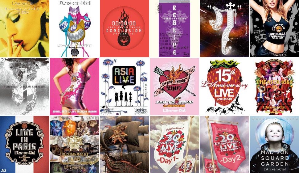 L′Arc~en~Ciel 彩虹乐队– L′Aive Blu-ray Box -Limited Edition- 限量