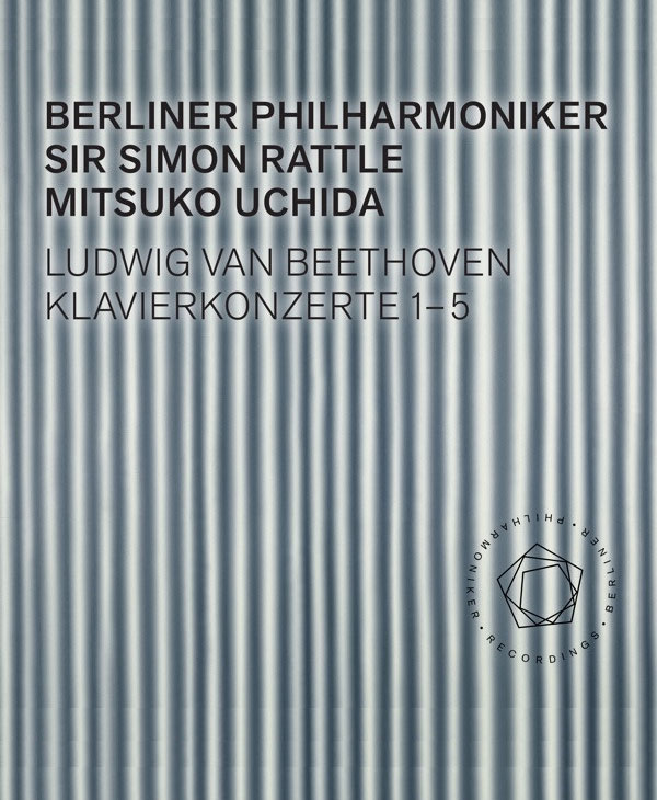 贝多芬钢琴协奏曲 Beethoven Piano Concertos 1-5 (Berliner Philharmoniker, Sir Simon Rattle, Mitsuko Uchida) (2018) 1080P蓝光原盘 [BDMV 38.7G]