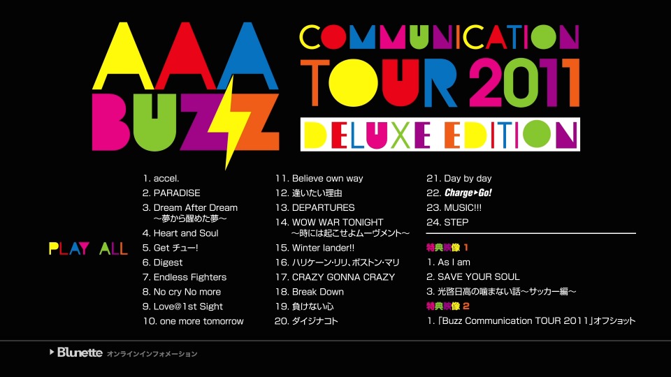AAA – Buzz Communication TOUR 2011 Deluxe Edition (2012) 1080P蓝光原盘 [BDISO 22.1G]Blu-ray、日本演唱会、蓝光演唱会12