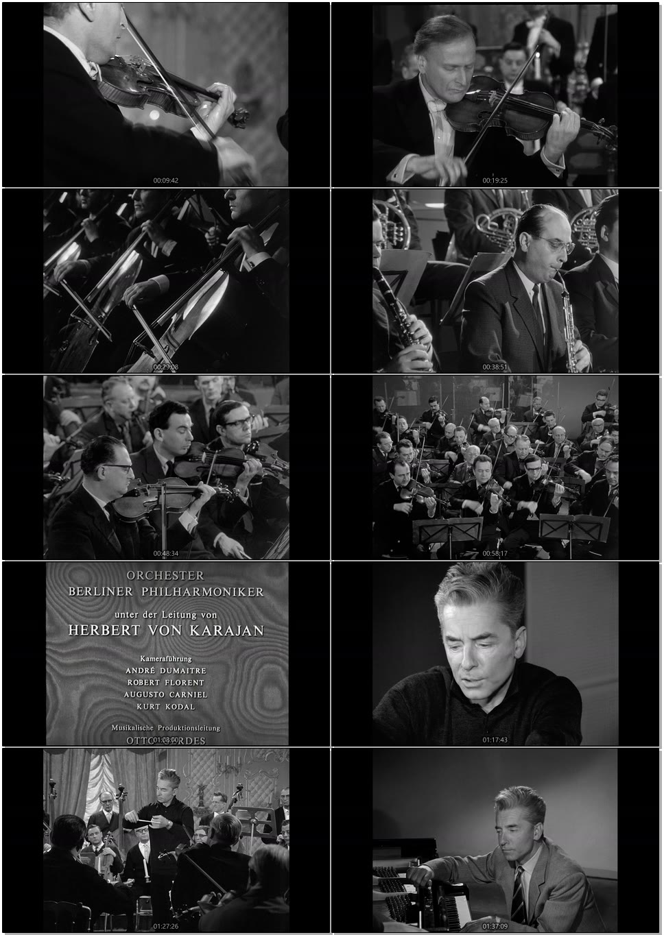 卡拉扬 : 莫扎特与德沃夏克 Herbert von Karajan : Mozart Violin Concerto No.5 & Dvorak Symphony No.9 (2010) 1080P蓝光原盘 [BDMV 10.1G]Blu-ray、古典音乐会、蓝光演唱会6